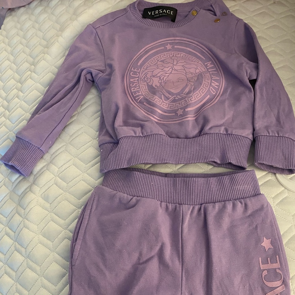Versace sweatsuit 3-6M